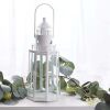 Gallery of Light Metal Lighthouse Candle Lantern - White