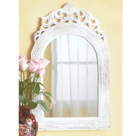 Accent Plus Weathered Wood Arch Mirror