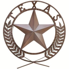 Accent Plus 24-inch Lone Star State Metal Wall Art