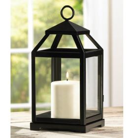 Accent Plus Iron Classic Candle Lantern - 12 inches