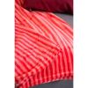 DII Red Striped Fleece Throw Blanket - 50 x 60