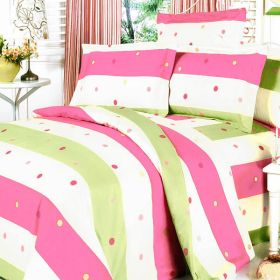 Blancho Bedding - [Colorful Life] 100% Cotton 7PC MEGA Duvet Cover Set (King Size)