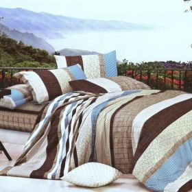 Blancho Bedding - [Wonderful Life] Luxury 4PC Comforter Set Combo 300GSM (Twin Size)