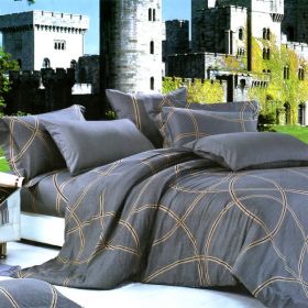 Blancho Bedding - [Reminiscent Mood] Luxury 5PC Bed In A Bag Combo 300GSM (Twin Size)