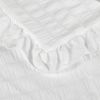 4 Season Seersucker Comforter Set Soft Breathable Ruffle Bedding Set 2/3 Pieces